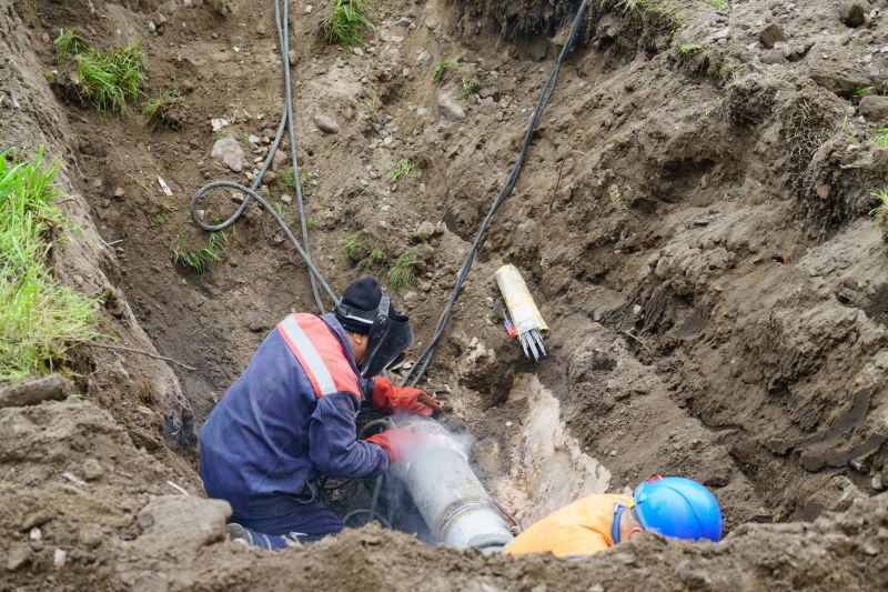 Water Line Repair detail